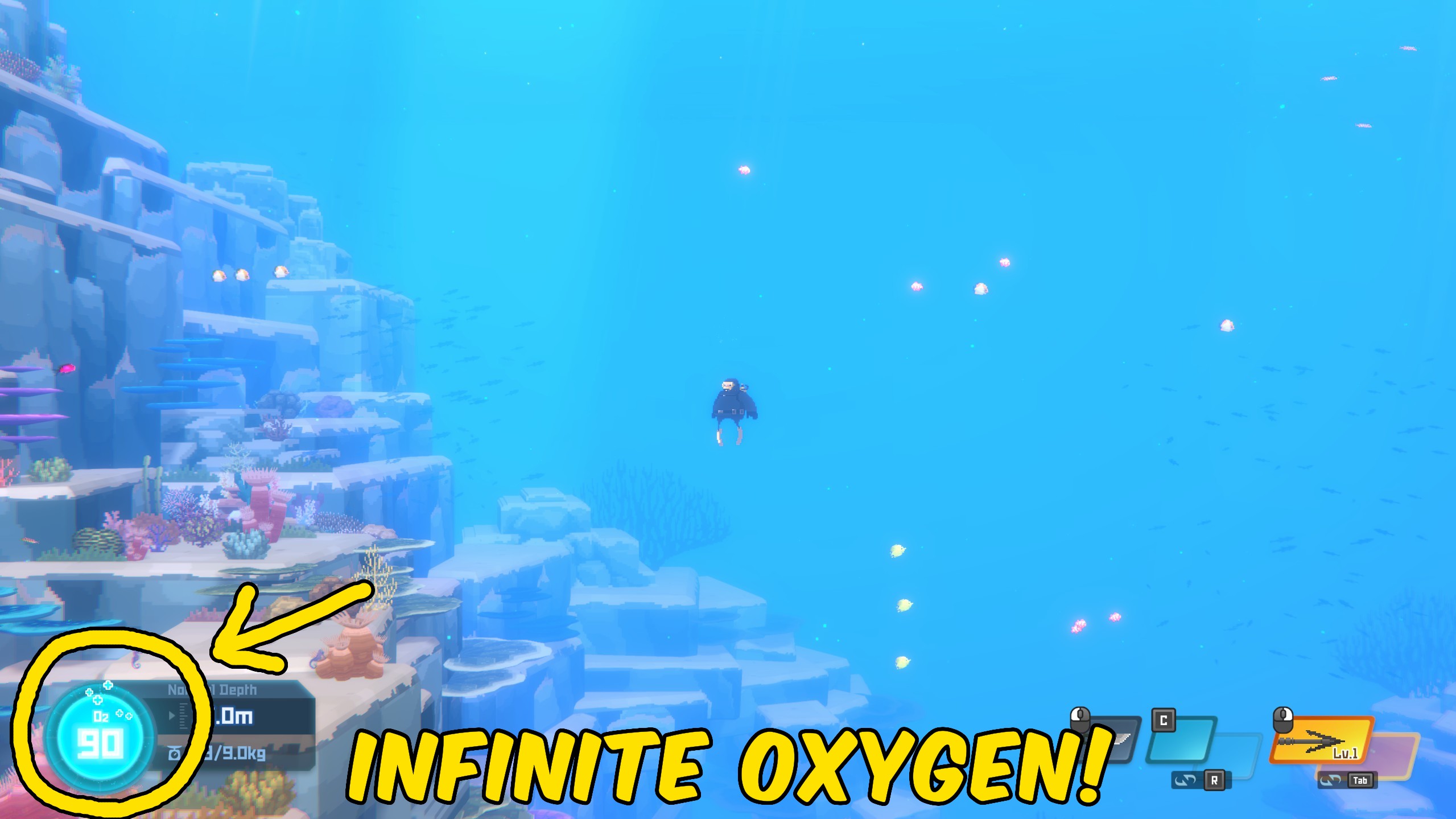 DAVE THE DIVER — Endless Air (screenshot 2)